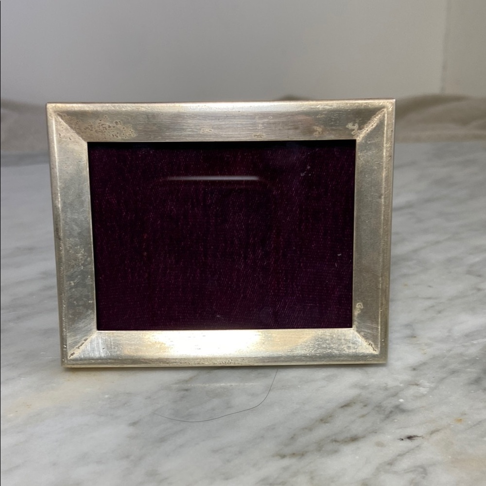 Rare Vintage Tiffany & Co. Sterling Silver Rectangular Picture Photo Frame